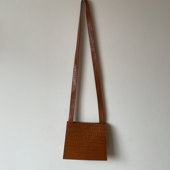 Simons - Faux croc over the should bag - Picture 3 of 5